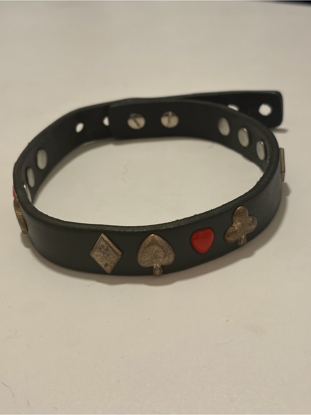 Our Legacy genuine leather black chocked